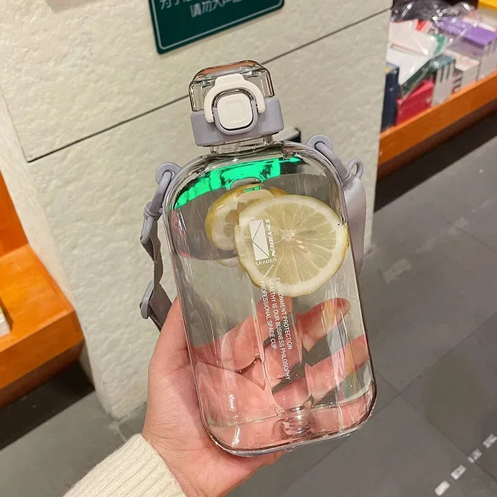 gourde isotherme transparente