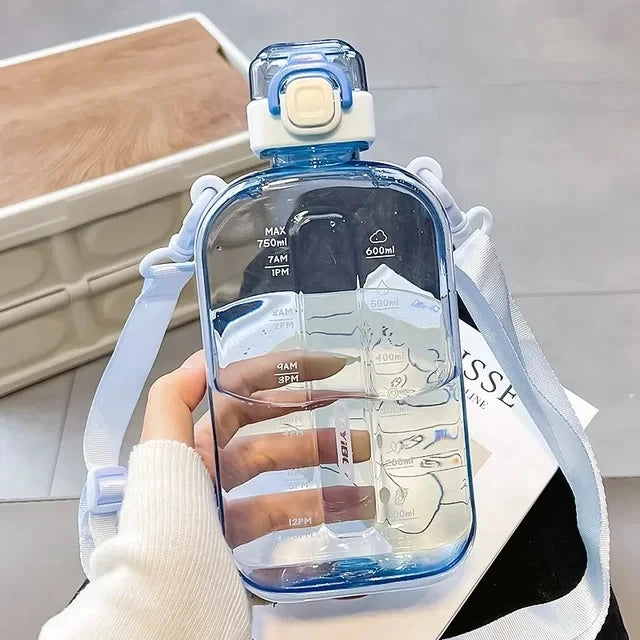 gourde isotherme transparente